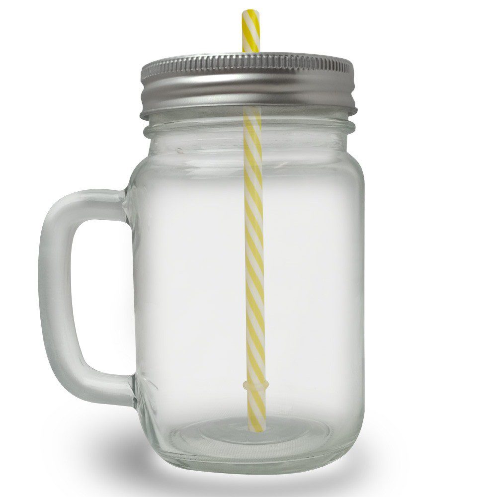 Vaso Mason Jar Sublimarts Transparente
