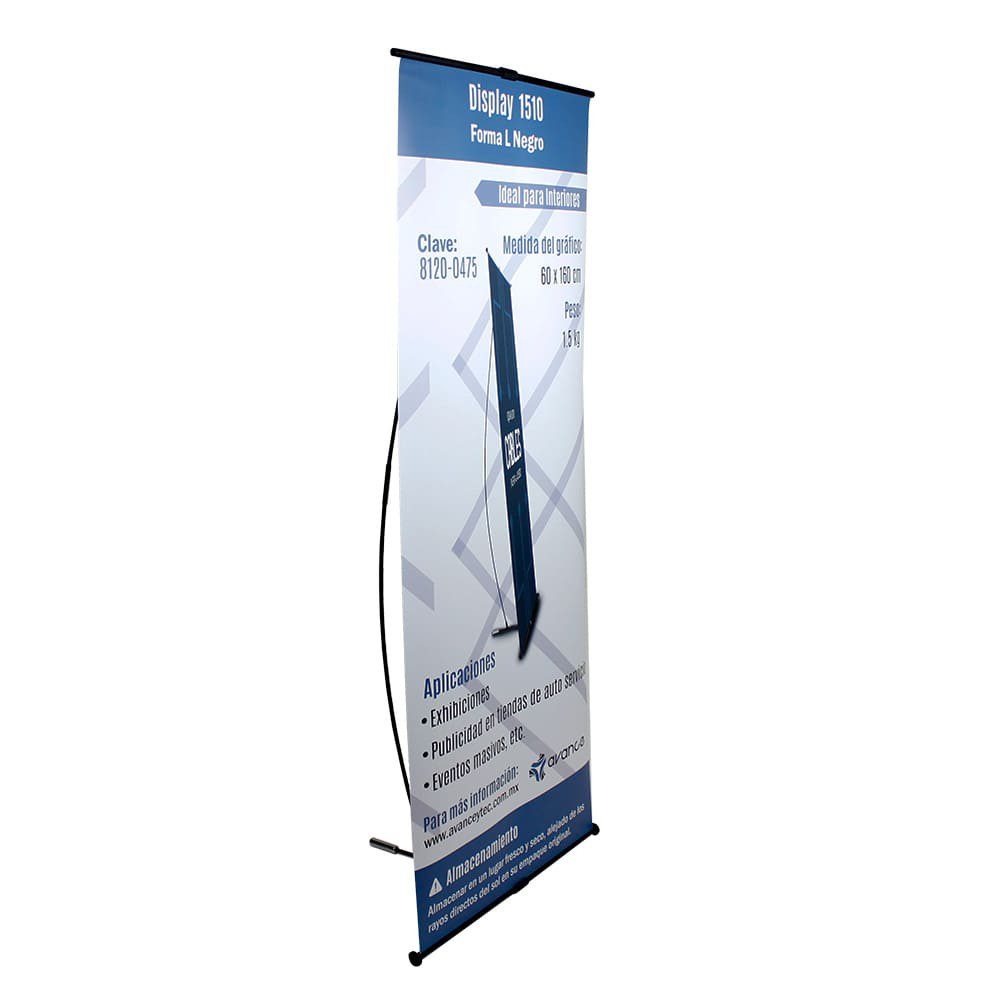 Display Publicitario Tipo L para Interiores Modelo 1510