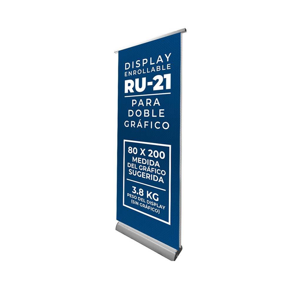 Display Tipo Enrollable para Doble gráfico Modelo RU21